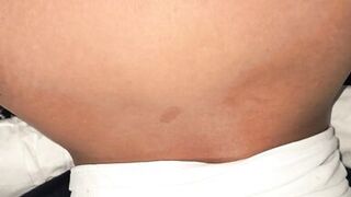 Vered latina wife in a swing - up close - doggy cream pie