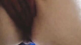 Amateur Pretty MILF Strips Naked for Anal Insertion - 9 image