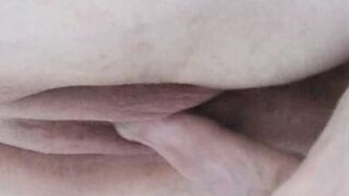 mother-in-law's meaty pussy filled with cum - 7 image