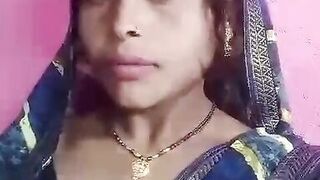 Desi sexy wife first video for introduction - 5 image