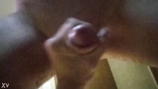 Mawmaw Kim Gives Hand & Blowjob To Hung Maniaque's Massive Cock