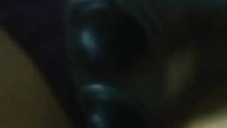 Using a deep tissue massager on my pussy gets my body vibrating good