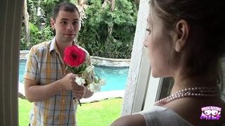 This fortunate man gets his asshole licked and cock fucked by MILF Velicity Von - 1 image