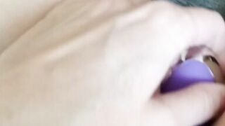 I pretended my vibrator was a hard cock and fucked myself good with it until I exploded