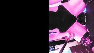 Dominatrix Eva Latex Big Ass Milf Facesitting Rubber Slave Pussylick BDSM Femdom Kink