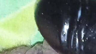 Delia eccitatissima con il mio cazzino e cazzone,in primissimo piano