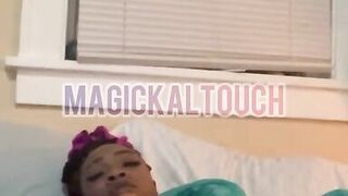 Ebon Bawdy Cleft Desires Cock