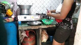 Indian step father-in-law bonks daughter-in-law during the time that cooking part two - 1 image