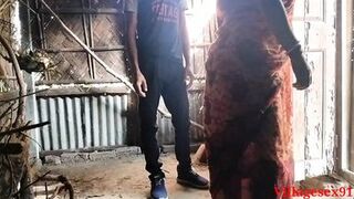 Red Saree Wife Outdoor Irrumation ( Official Movie By Villagesex91)