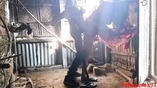 Red Saree Wife Outdoor Irrumation ( Official Movie By Villagesex91)