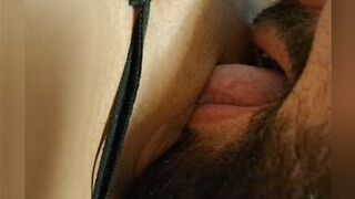 That Guy loves to take up with the tongue my juicy and hawt love tunnel ! - 1 image