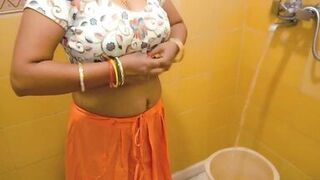 Indian Desi bhabi Suddenly Fucked At Neighbor's House With Clear Hindi Audio - 2 image