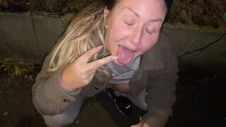 Offered a drink for a cumshot - 1 image