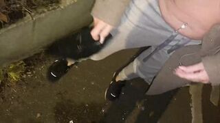 Offered a drink for a cumshot - 14 image