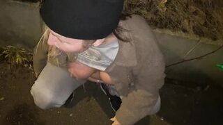 Offered a drink for a cumshot - 8 image