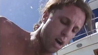 Great Fuck on the boat in the middle of the sea!