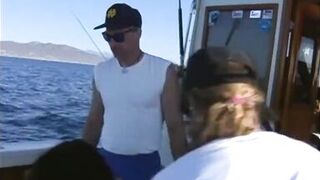 Great Fuck on the boat in the middle of the sea!