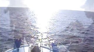 Great Fuck on the boat in the middle of the sea!