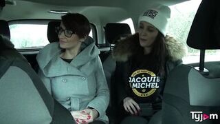 Short haired Gabriella Gucci hard fucked in the bathroom by a french cock