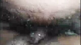 Husband wife at midnight in village