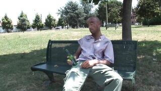 Milf in stockings loves doggy style!