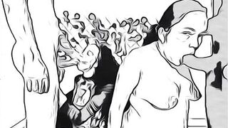 sisters sucking dick in the cartoon