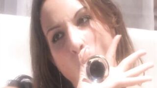 Lesbian Surprise for  my birthday!!!