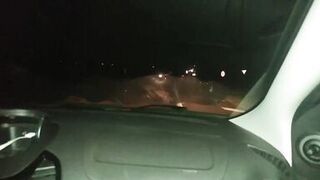 GENUINE Lost in the road and getting information from stranger NO PANTIES