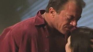 Busty brunette Rayveness very naughty enjoying the cumshot - 6 image
