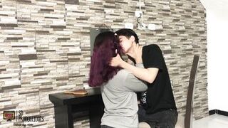 My horny boyfriend gives me a good fuck