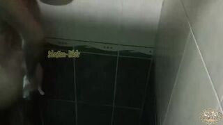 I catch my stepsister masturbating in the bathroom. I blackmail her to fuck her. Hard sex with my stepsister.
