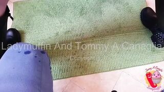 She fucks hard and drinks cum