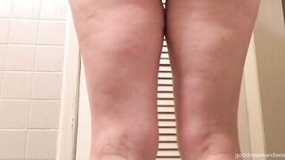 Peeing and Farting on the Toilet