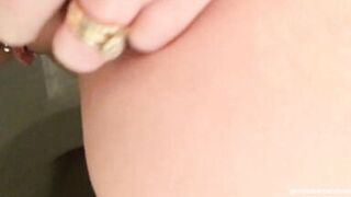 Peeing and Farting on the Toilet