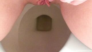 Peeing and Farting on the Toilet