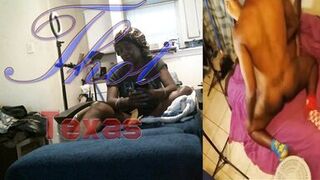 Thot in Texas - Legs Wide Open Hairy Pussy Fuck - 11 image