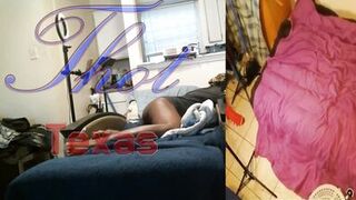 Thot in Texas - Legs Wide Open Hairy Pussy Fuck - 15 image