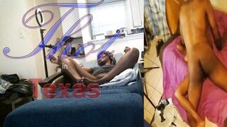 Thot in Texas - Legs Wide Open Hairy Pussy Fuck - 3 image