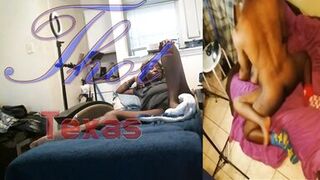 Thot in Texas - Legs Wide Open Hairy Pussy Fuck - 6 image