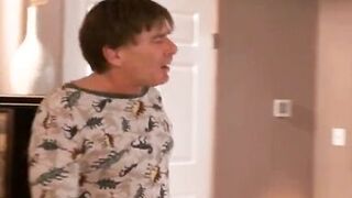 Beautiful and sexy Nikki Hunter enjoys cock juice in her