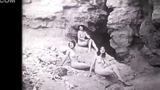 Vintage Steam Age Hairy Pussy