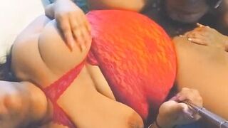 SEXY CARIBBEAN BBW GETS HER PRETTY BALD PUSSY ATE UNTIL SHE CRIES