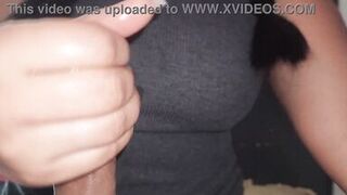 sex shop saleswoman tries a new product with my dick in her big ass