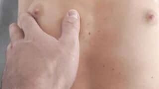 Boss tries brunette Latina's tight pussy before casting moves forward - 4 image