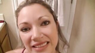 blowjob and speedjob ending in her getting blasted - 15 image