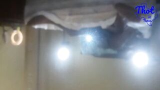 Thot in Texas  - Ebony BBW Wet Pussy Creampied Came inside Her Shaved Vagina - 15 image