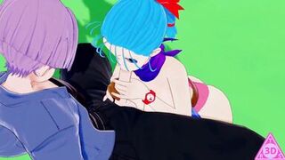 KOIKATSU Trunks Bulma Dragon Ball, have sex blowjob handjob and cumshot uncensored... Thereal3dstories