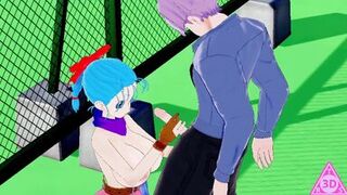KOIKATSU Trunks Bulma Dragon Ball, have sex blowjob handjob and cumshot uncensored... Thereal3dstories
