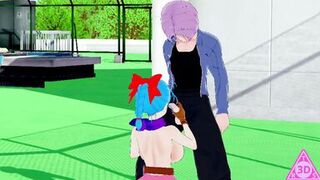 KOIKATSU Trunks Bulma Dragon Ball, have sex blowjob handjob and cumshot uncensored... Thereal3dstories