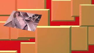 In stockings in high heels no panties and bra sexy mommy MILF Frina continues her nude cooking. Hot and cold minced meat roll on the menu today - 2 image